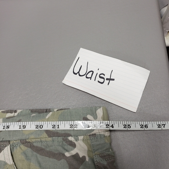 Royalty for me camo distressed raw hem jeans plus size 3X - Picture 9 of 12